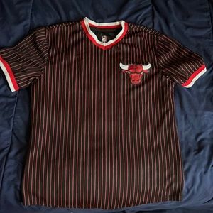 Black And Red Bull Jersey